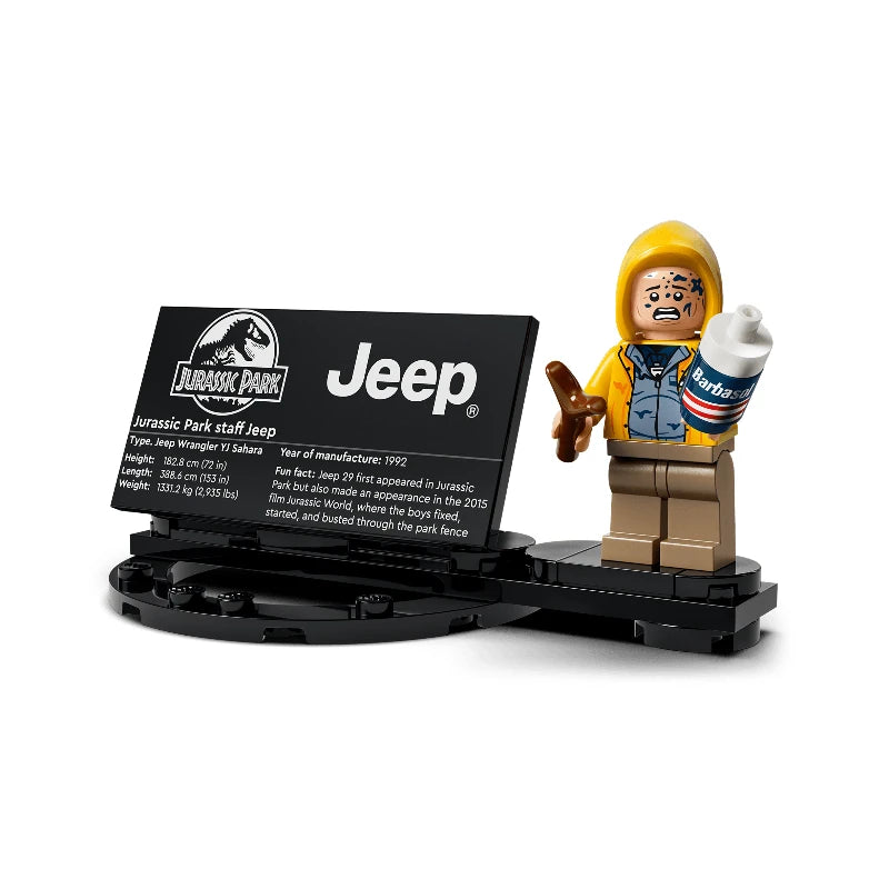 LEGO Jurassic World 77984 Jurassic Park Jeep® Wrangler 侏羅紀公園吉普車 香港價錢 $1375