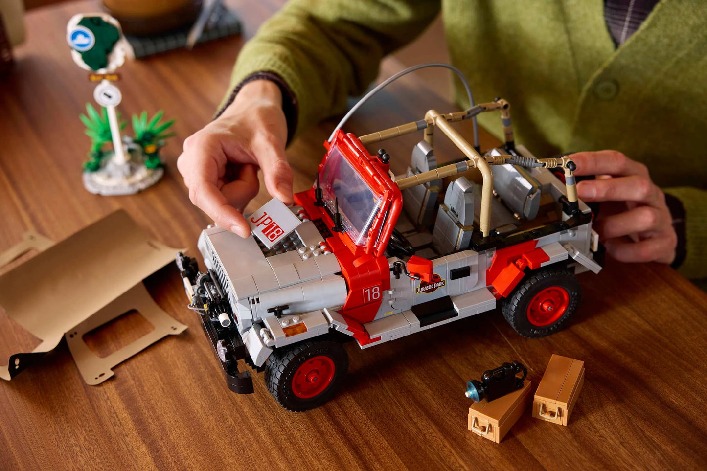 LEGO Jurassic World 77984 Jurassic Park Jeep® Wrangler 侏羅紀公園吉普車 香港價錢 $1375
