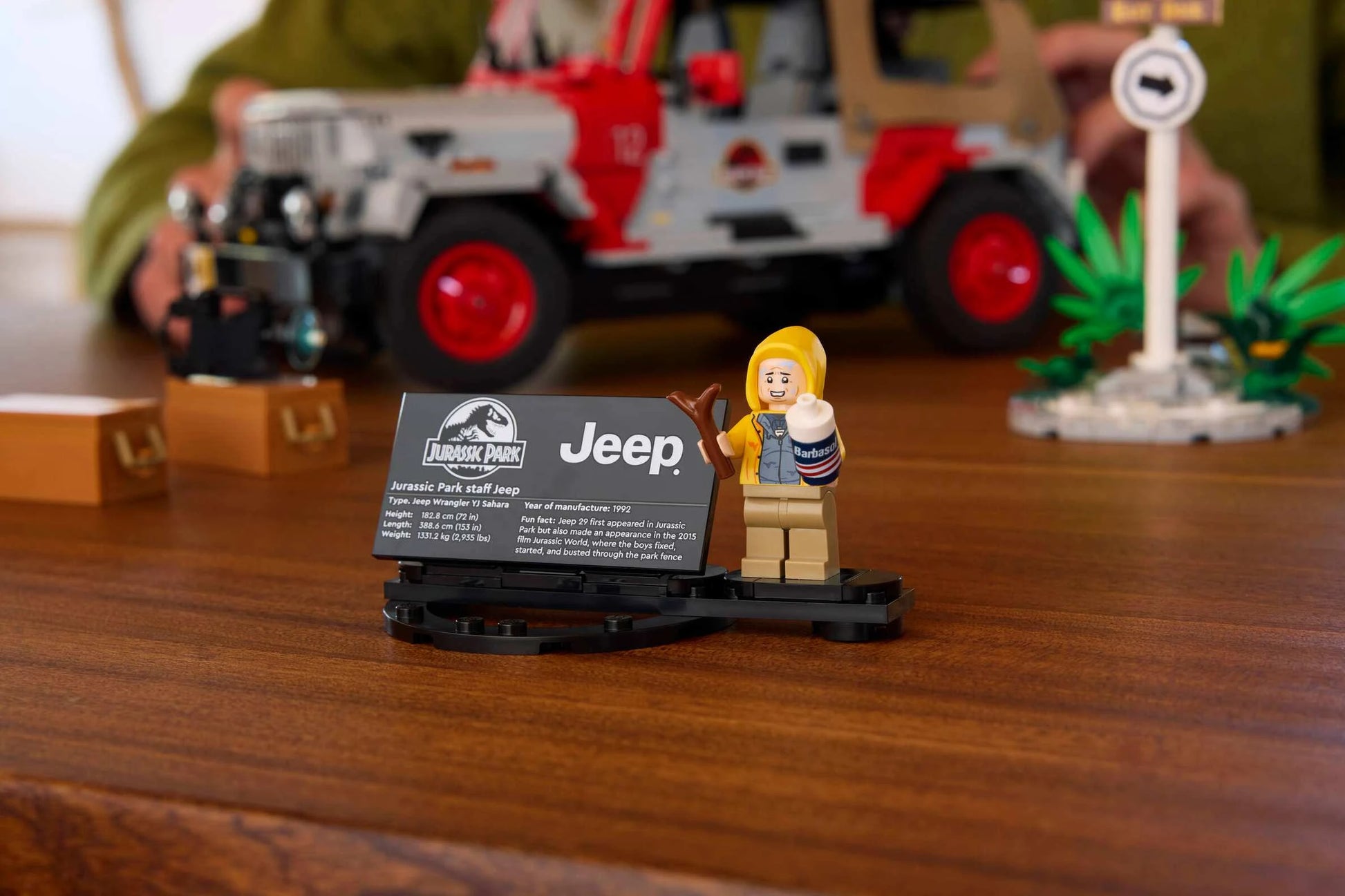 LEGO Jurassic World 77984 Jurassic Park Jeep® Wrangler 侏羅紀公園吉普車 香港價錢 $1375
