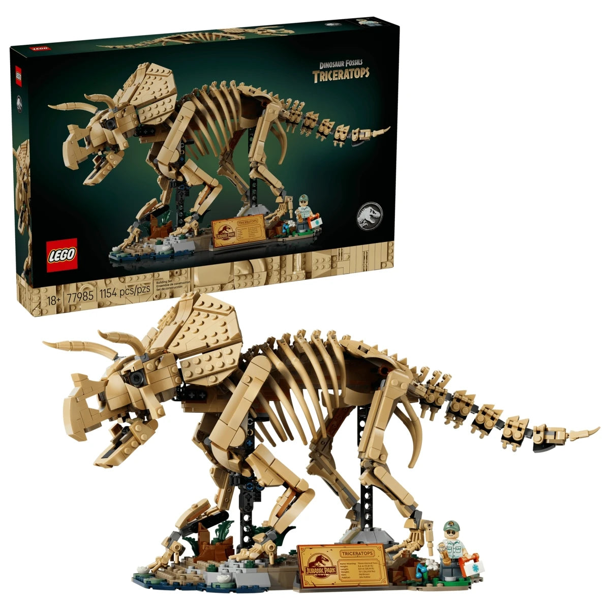 LEGO Jurassic World 77985 Dinosaur Fossils：Triceratops 恐龍化石：三角龍 香港行貨價 $615