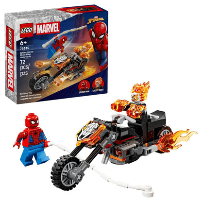 LEGO Marvel 76335 Spider-Man vs. Ghost Rider Motorcycle 蜘蛛俠大戰惡靈戰警電單車 香港價錢 $80