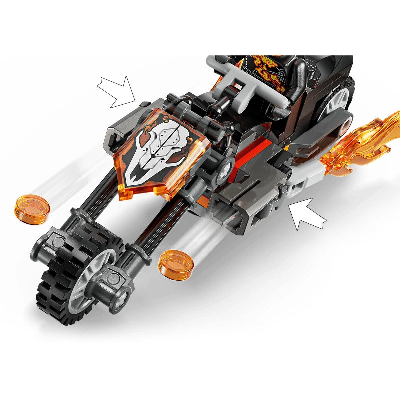 LEGO Marvel 76335 Spider-Man vs. Ghost Rider Motorcycle 蜘蛛俠大戰惡靈戰警電單車 香港價錢 $80
