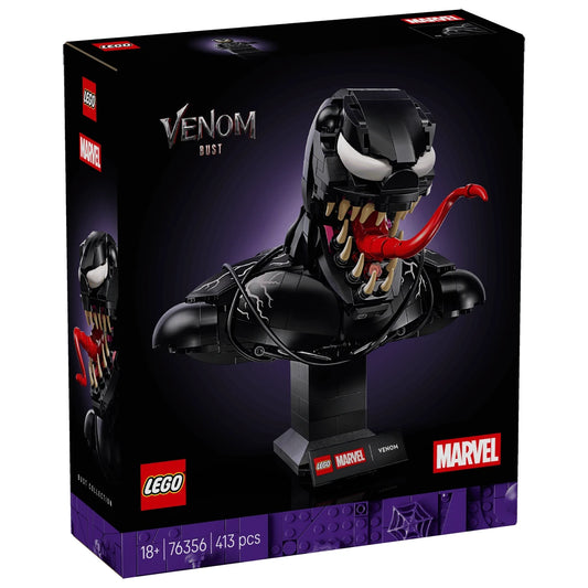 LEGO Marvel 76356 Venom Bust 猛毒胸像 香港行貨價 $315