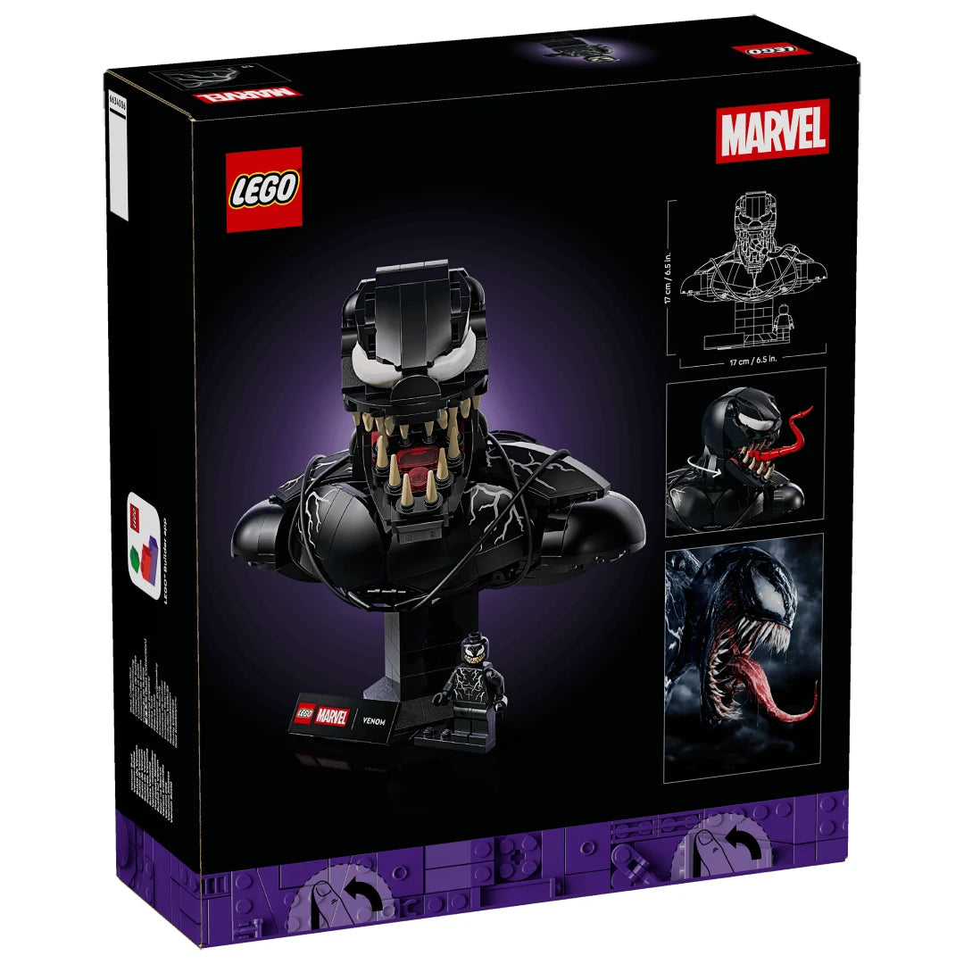 LEGO Marvel 76356 Venom Bust 猛毒胸像 香港行貨價 $315
