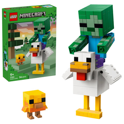 LEGO Minecraft 21582 Chicken Jockey 雞騎士 香港行貨價 $185