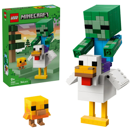 LEGO Minecraft 21582 Chicken Jockey 雞騎士 香港行貨價 $185