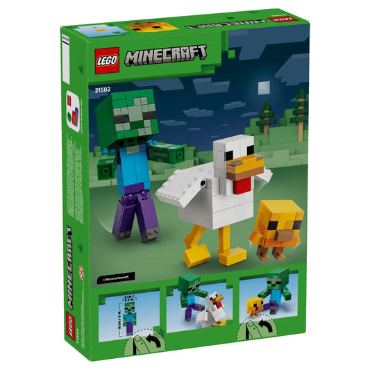 LEGO Minecraft 21582 Chicken Jockey 雞騎士 香港行貨價 $185