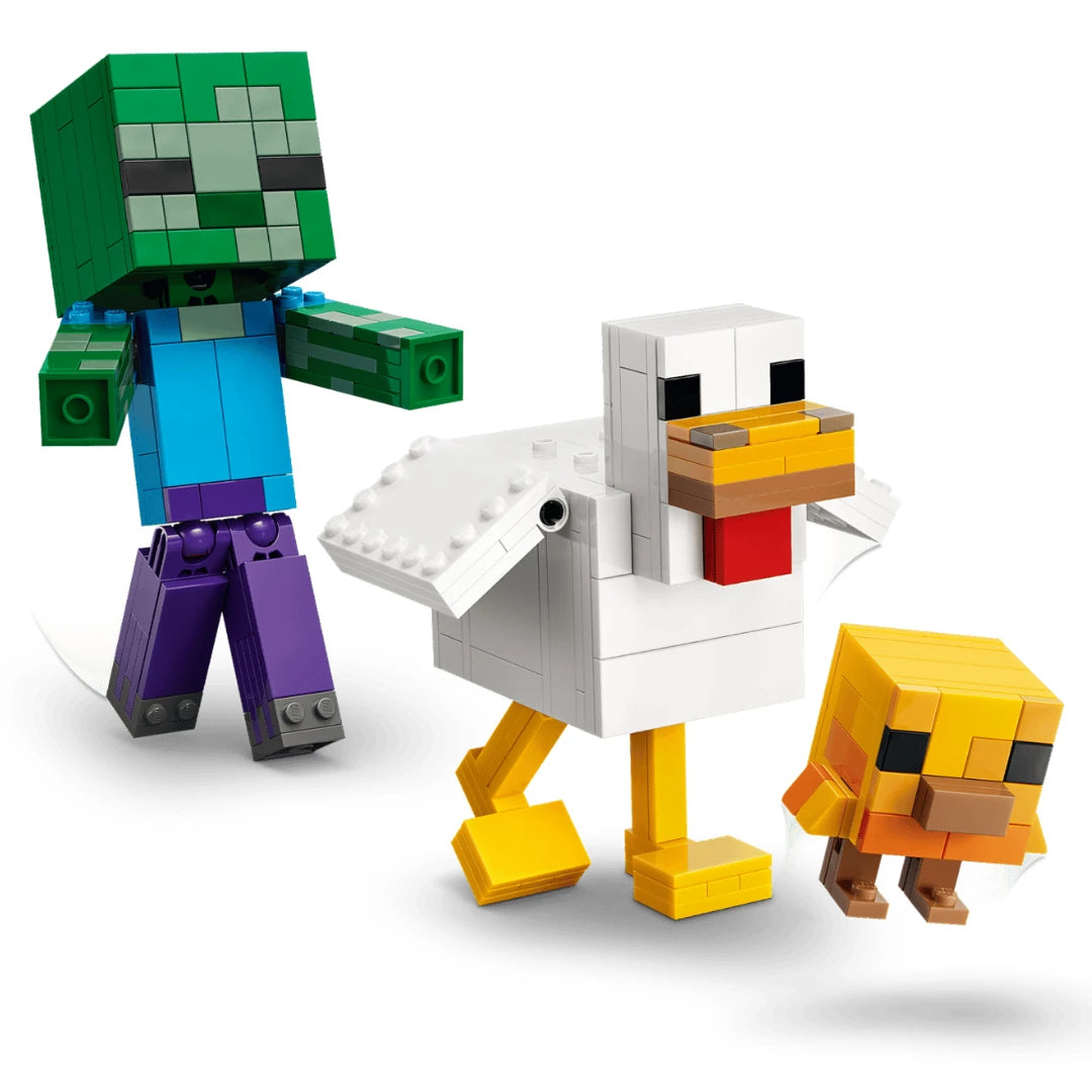 LEGO Minecraft 21582 Chicken Jockey 雞騎士 香港行貨價 $185