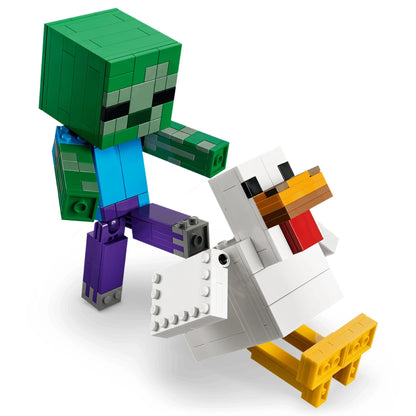 LEGO Minecraft 21582 Chicken Jockey 雞騎士 香港行貨價 $185