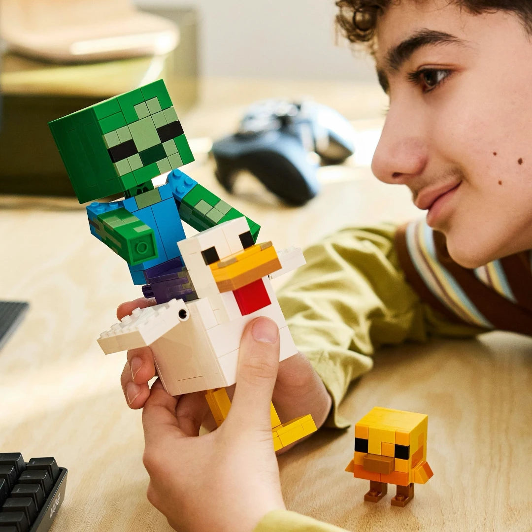 LEGO Minecraft 21582 Chicken Jockey 雞騎士 香港行貨價 $185