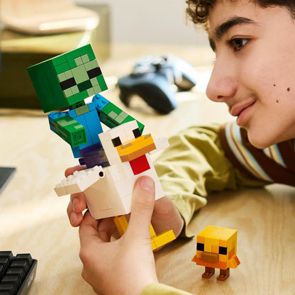 LEGO Minecraft 21582 Chicken Jockey 雞騎士 香港行貨價 $185