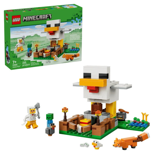 LEGO Minecraft 21585 Chicken Farm 雞農場 香港價錢 $135