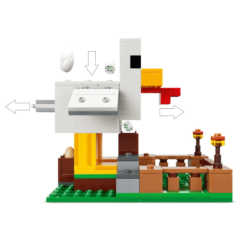 LEGO Minecraft 21585 Chicken Farm 雞農場 香港價錢 $135