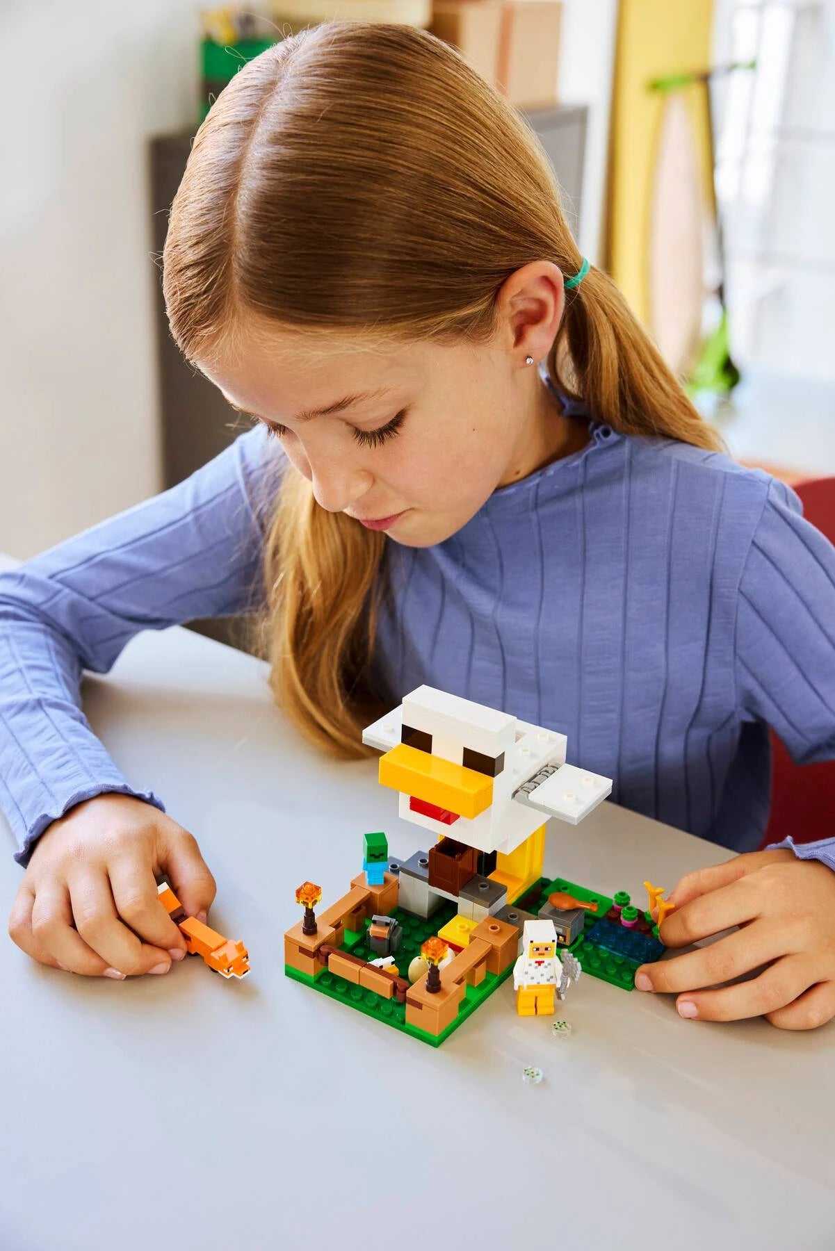 LEGO Minecraft 21585 Chicken Farm 雞農場 香港價錢 $135