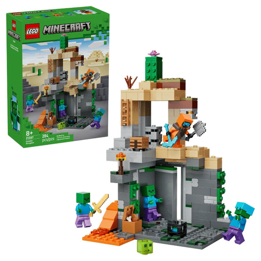 LEGO Minecraft 21587 Zombie Dungeon 殭屍地牢 香港價錢 $185