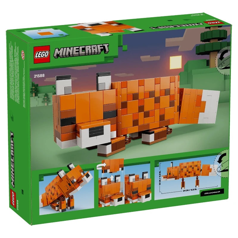 LEGO Minecraft 21588 The Fox 狐狸 香港價錢 $280