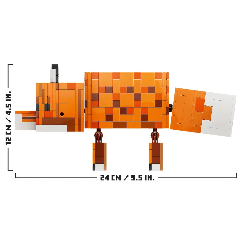 LEGO Minecraft 21588 The Fox 狐狸 香港價錢 $280