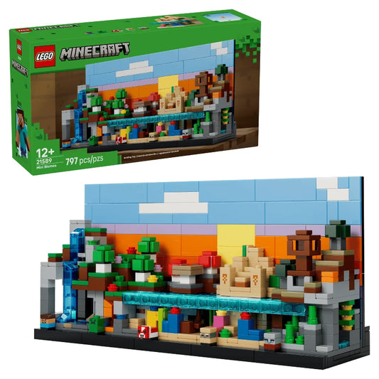LEGO Minecraft 21589 Mini Biomes 迷你生態域 香港價錢 $350