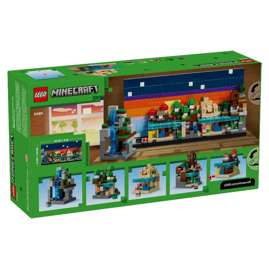 LEGO Minecraft 21589 Mini Biomes 迷你生態域 香港價錢 $350