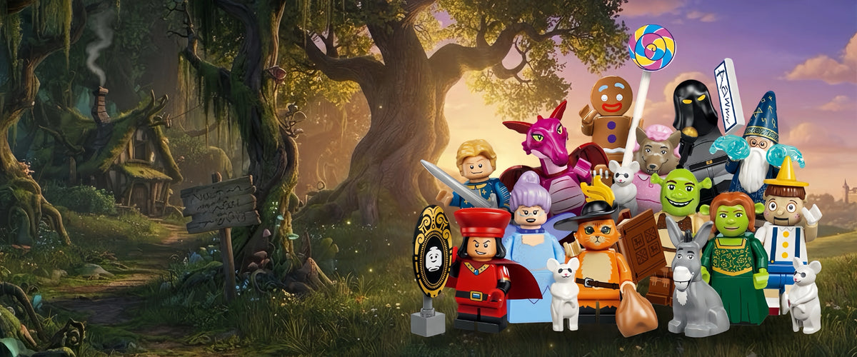 Zero To Zero Megastore Hero Banner Photo - LEGO Minifigures 71053 Shrek Series 史力加系列