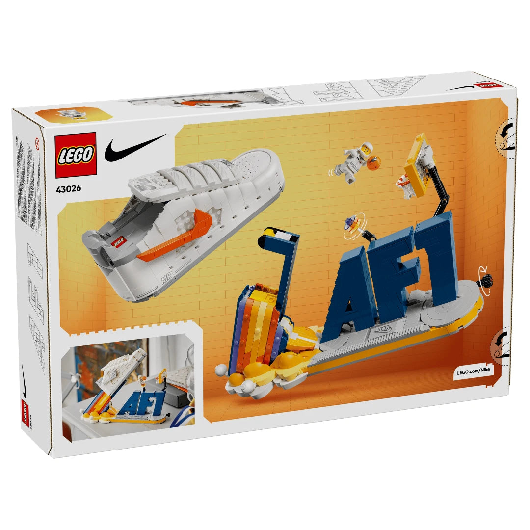 LEGO Nike 43026：Nike Air Force 1 x LEGO® Set 香港行貨價 $719