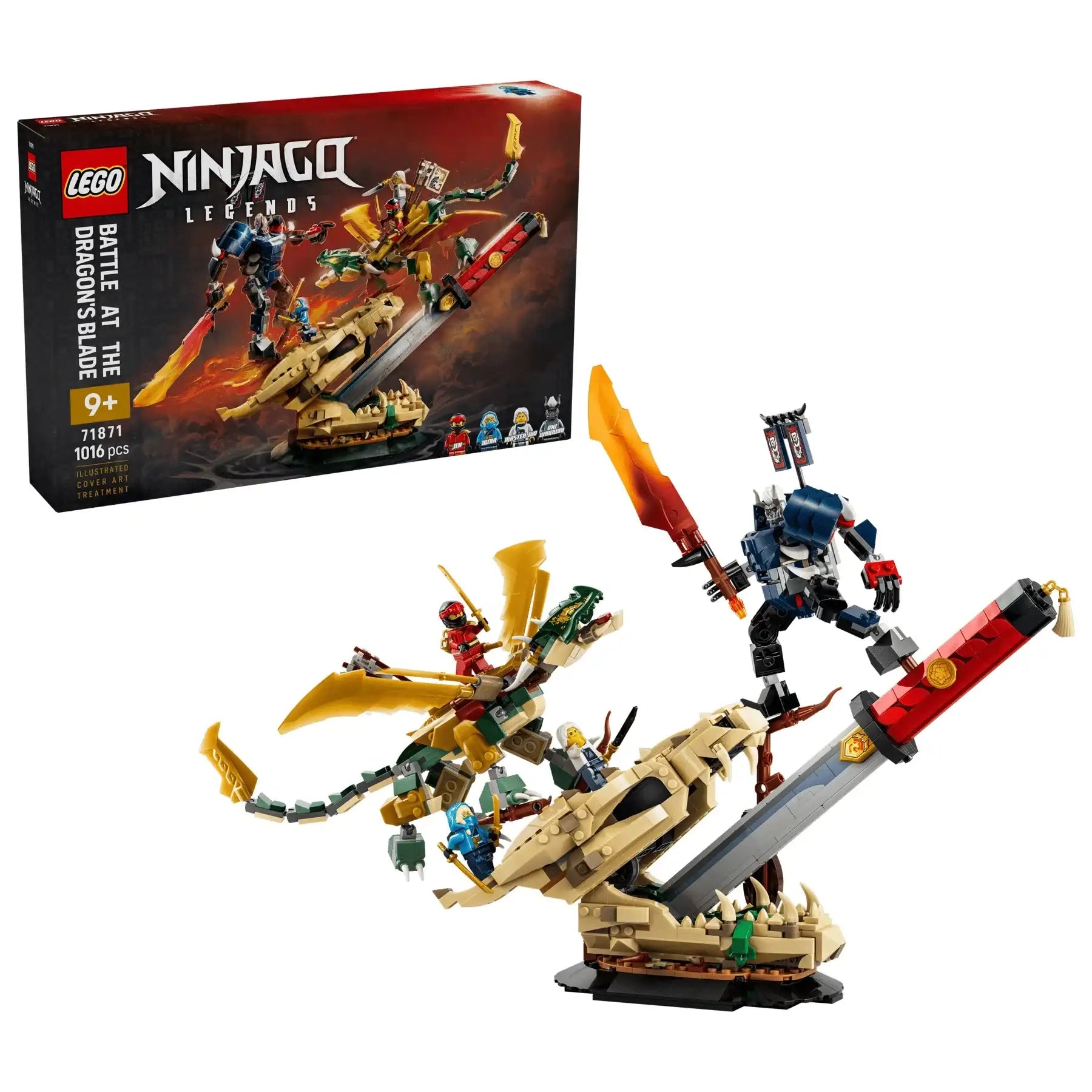 LEGO Ninjago 71871 Battle at the Dragon's Blade 龍刃之戰 香港行貨價 $535