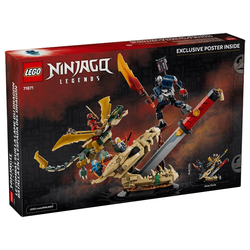 LEGO Ninjago 71871 Battle at the Dragon's Blade 龍刃之戰 香港行貨價 $535