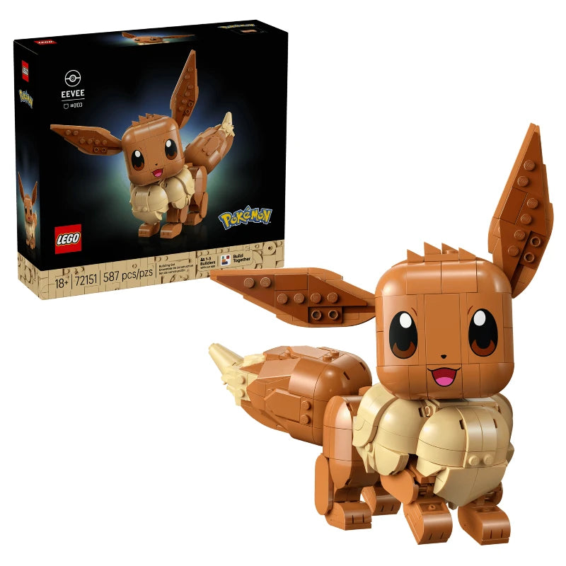 LEGO Pokémon 72151 Eevee 伊貝 香港價錢 $480