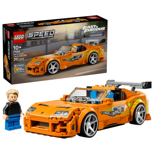 LEGO Speed Champions 77260 The Fast and The Furious Toyota Supra MK4 香港行貨價 $169