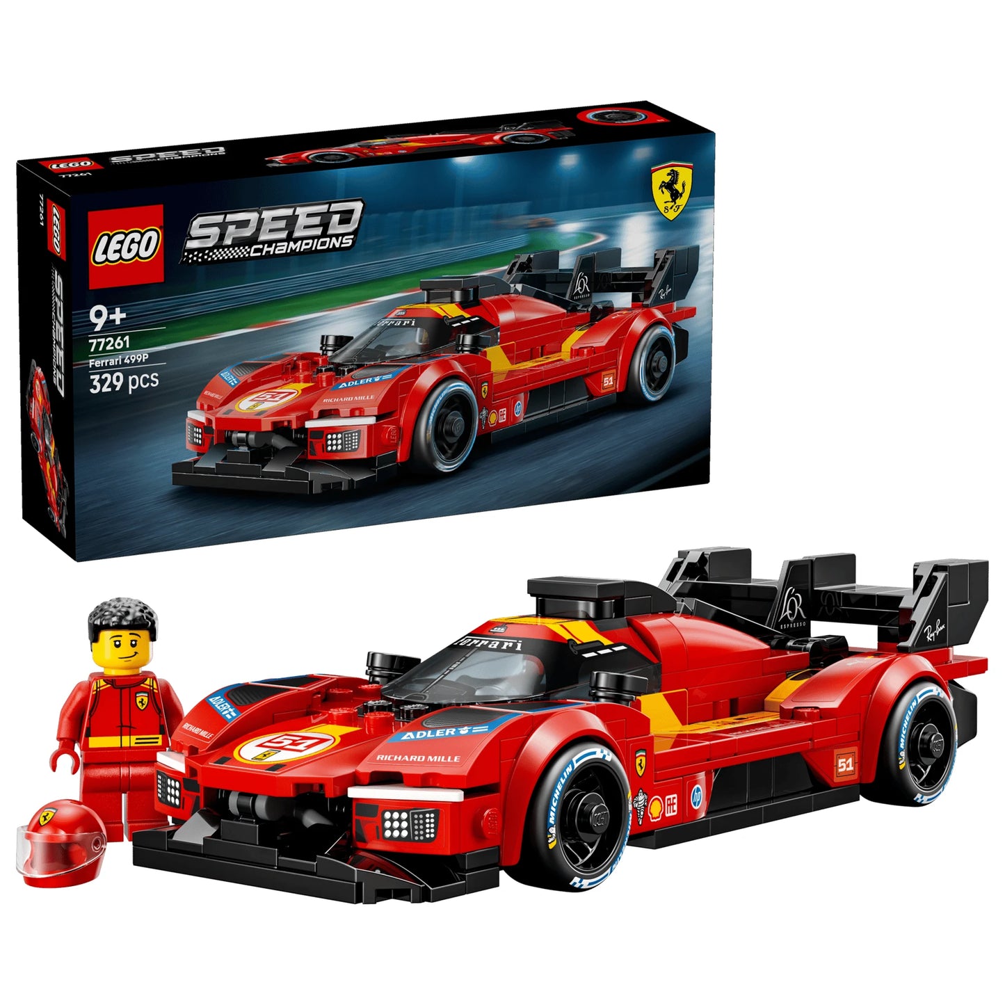 LEGO Speed Champions 77261 Ferrari 499P 香港行貨價 $169