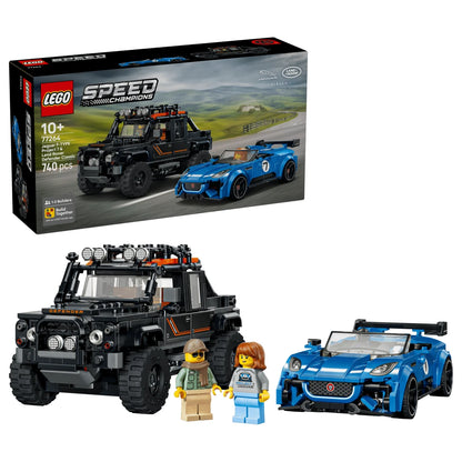 LEGO Speed Champions 77264 Jaguar Project 7 & Land Rover Defender 香港行貨價 $315