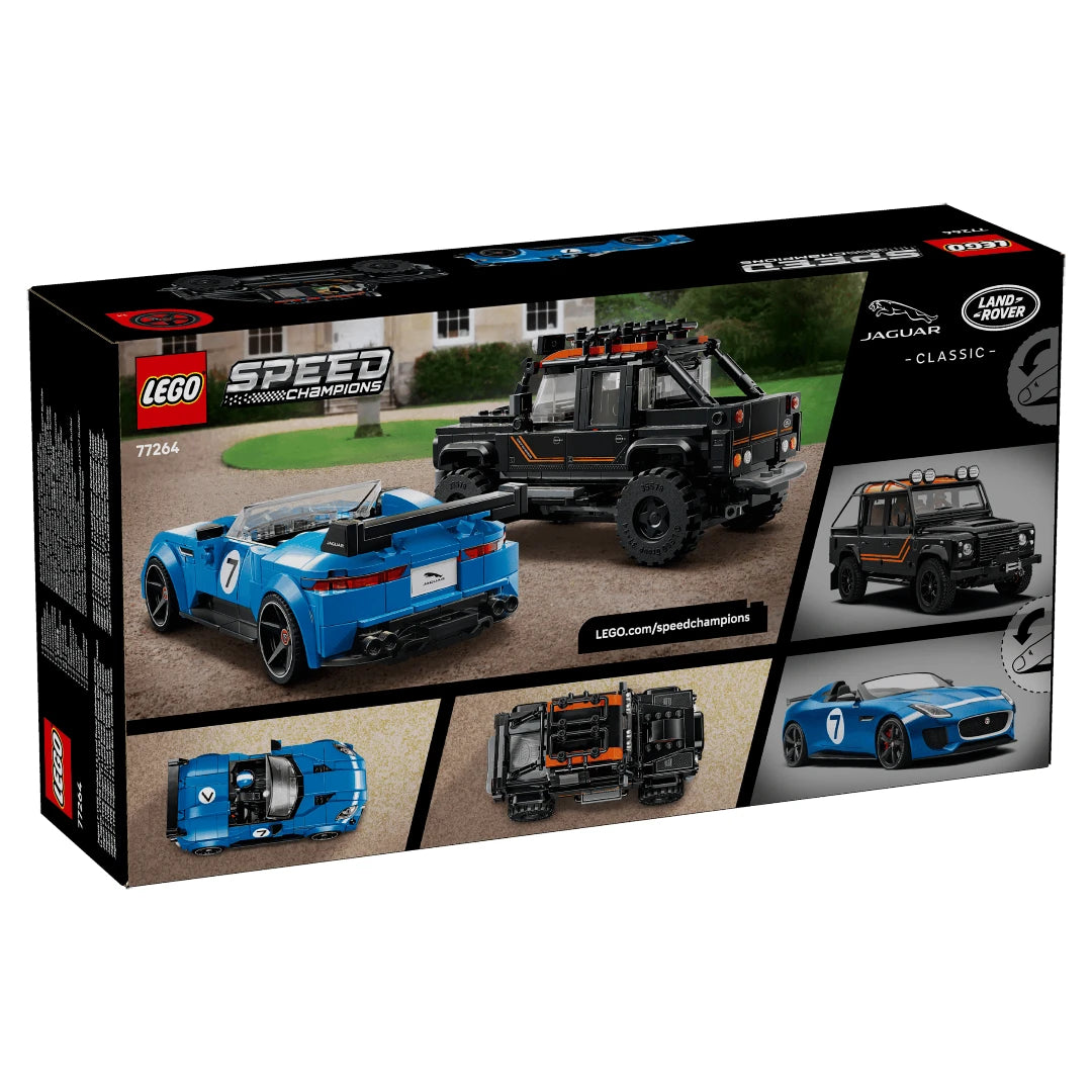 LEGO Speed Champions 77264 Jaguar Project 7 & Land Rover Defender 香港行貨價 $315