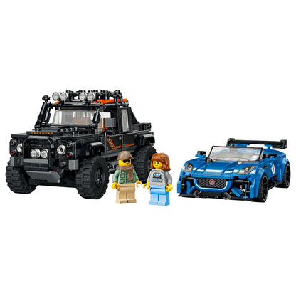 LEGO Speed Champions 77264 Jaguar Project 7 & Land Rover Defender 香港行貨價 $315