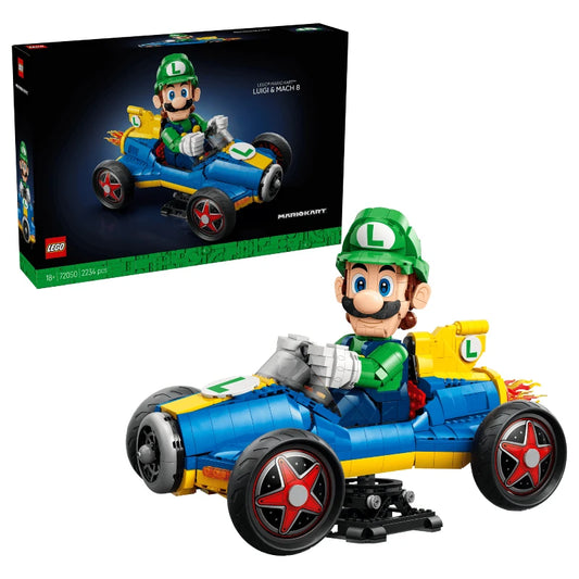 LEGO Super Mario 72050 Mario Kart™ – Luigi & Mach 8 瑪利歐賽車™：路易吉＆ G 力量 香港價錢 $1335