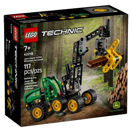 LEGO Technic 42218 John Deere 1470H Wheeled Harvester 有輪式森林伐木機 香港價錢 $80