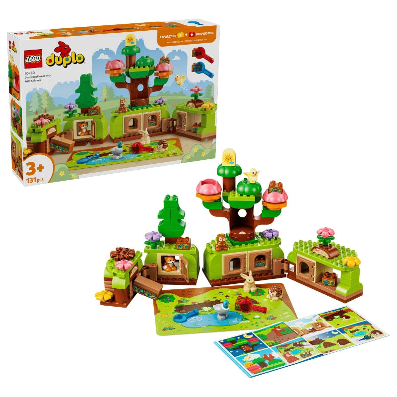 LEGO Duplo 10480 Discovery
Forest with Wild Animals 森林與野生動物探索套裝 香港行貨價 $489